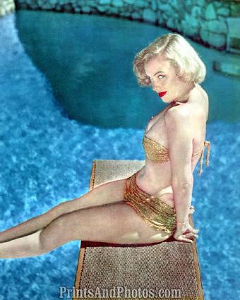 MARILYN MONROE Beautiful 50s Pinup 0285