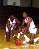 SIXERS Dr. J Erving Moses Malone  0287