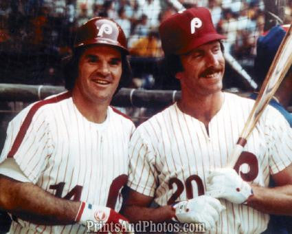 Phillies MIKE SCHMIDT & PETE ROSE  0290 Phillies MIKE SCHMIDT & PETE ROSE  0290