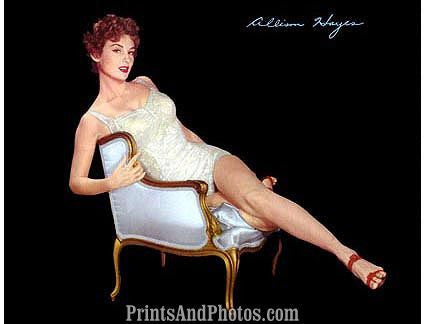 Gorgeous Allison Hayes 50s Pinup 0361