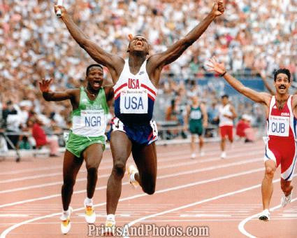 Olympic Hero CARL LEWIS  0573