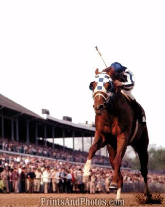 SECRETARIAT Triple Crown Derby Win  0618