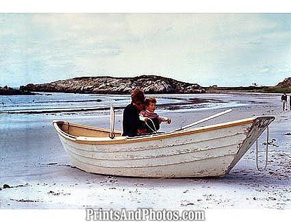 President Kennedy & JFK Jr 0836