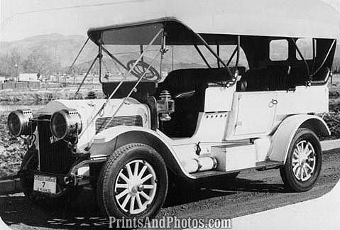 1910 White Automobile 7 Pass Sedan 0874