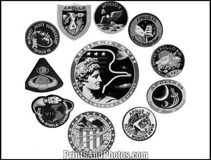 APPOLO MANNED MISSION Patch  0880 APPOLO MANNED MISSION Patch  0880