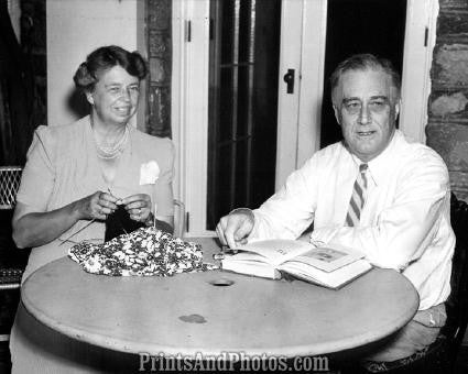 FDR ROOSEVELT & Eleanor 0903