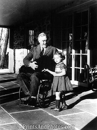 FDR ROOSEVELT Fala Ruthie Bie 0904