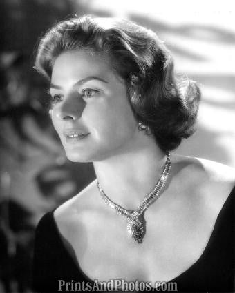 Film Star INGRID BERGMAN  0922