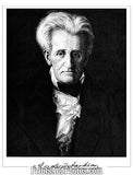ANDREW JACKSON Signature Print 0926