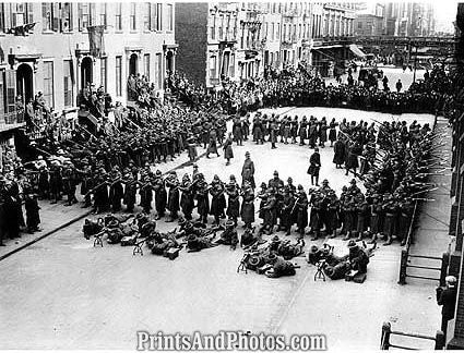 1918 ARMY Coast Artillery NYC 0971