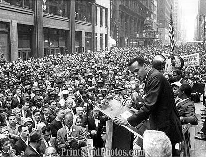 HARRY BELAFONTE NYC Civil Rights  0978