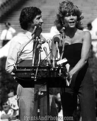 Jane Fonda Hayden No Nukes Rally 1014