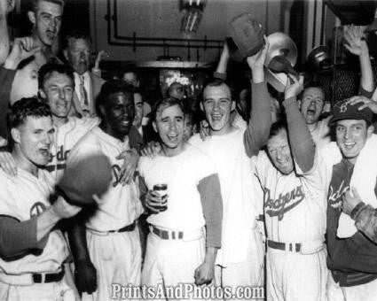 Brooklyn Dodgers 53 Celebration  1048