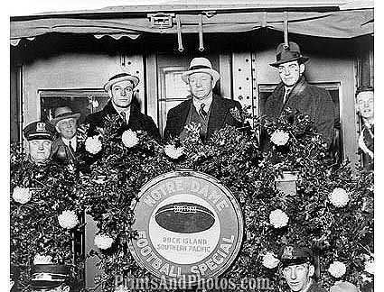 Notre Dame KNUTE ROCKNE Train  1065 Notre Dame KNUTE ROCKNE Train  1065