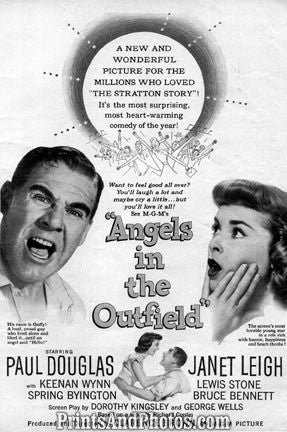 Angel in the Outfield JANET LEIGH Print 1124 Angel in the Outfield JANET LEIGH Print 1124