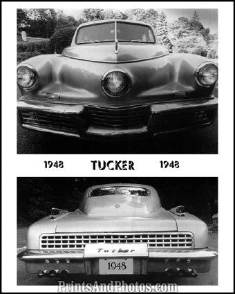1948 TUCKER AUTOMOBILE B&W  1152 - Prints and Photos