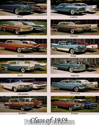 American Automobiles Class of 59  1156