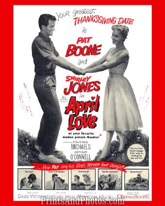 APRIL LOVE Boone & Shirley Jones Print 1178 APRIL LOVE Boone & Shirley Jones Print 1178