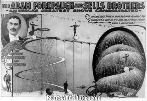 SELLS BROS Circus Print 1199