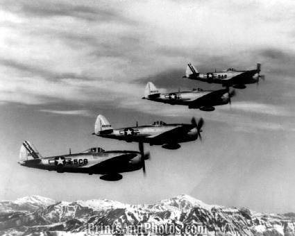Aerial  12th Air Force P47 1204 Aerial  12th Air Force P47 1204