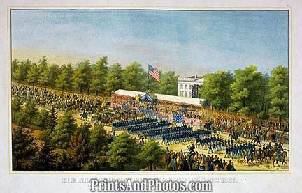 CIVIL WAR Grand Review Washington PRINT 1227