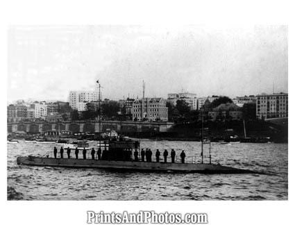 1912 Navy Submarine 1251 - Prints and Photos