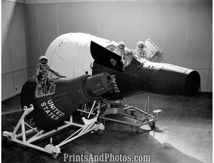 President KENNEDY & NASA Scott Carpenter 0837