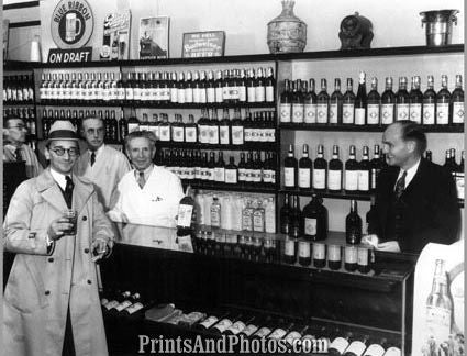 PROHIBITION Repeal Legal Bootlegger NYC 3555