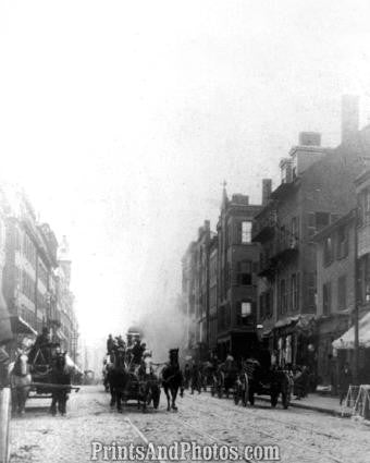 BOSTON FIRE Company Early  1381 BOSTON FIRE Company Early  1381