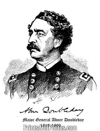 CIVIL WAR General ABNER DOUBLEDAY 1390