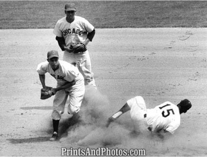 CUBS Ernie Banks Double Play  1403 CUBS Ernie Banks Double Play  1403