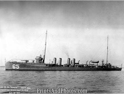 Navy SHIP USS DAVIS 1502