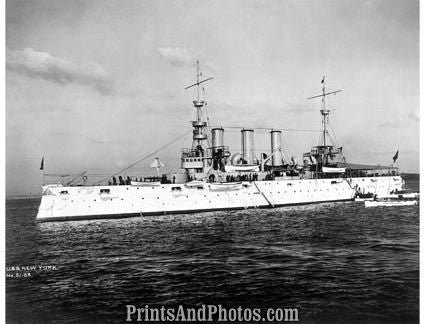 Navy SHIP USS NEW YORK ARMORE 1512