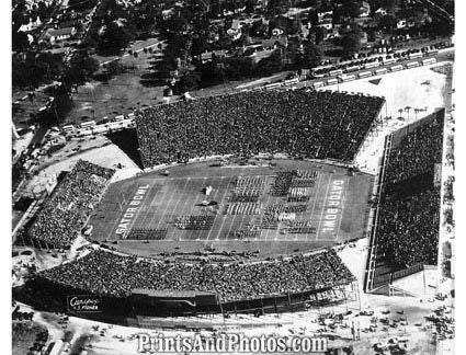 FLORIDA GATOR BOWL 1950s Aerial 1531 FLORIDA GATOR BOWL 1950s Aerial 1531