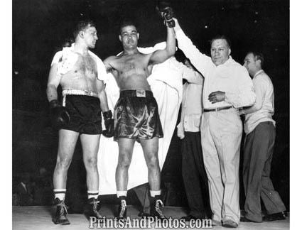 LOUIS vs SHORE 1951 Boxing  1599