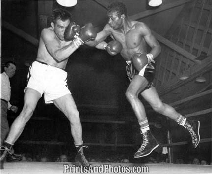Boxing PATTERSON vs Williams '54  1610 Boxing PATTERSON vs Williams