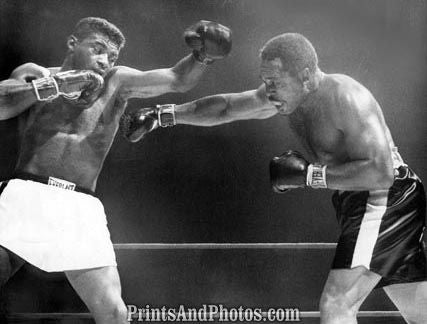 Boxing PATTERSON vs MOORE '56  1611 Boxing PATTERSON vs MOORE