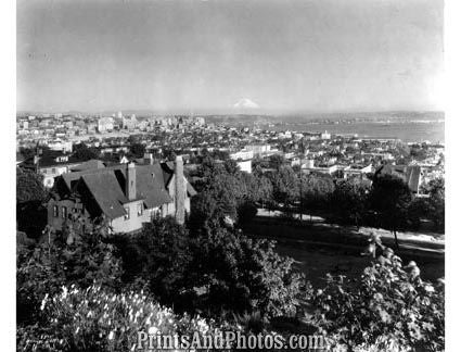 1950s  SEATTLE Business District 1668 - Prints and Photos