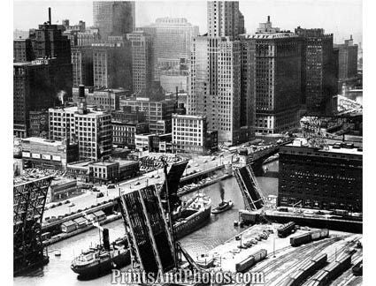 CHICAGO from Wrigley Building  1694