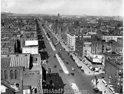 Harlem NYC 50s AERIAL 1704