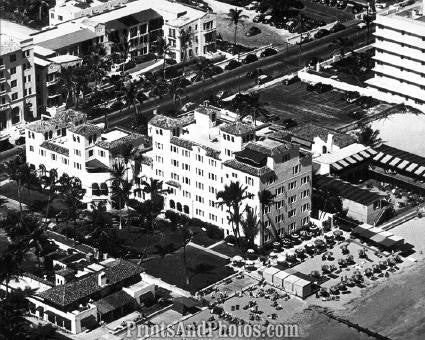 Miami Beach 1950s AERIAL 1725