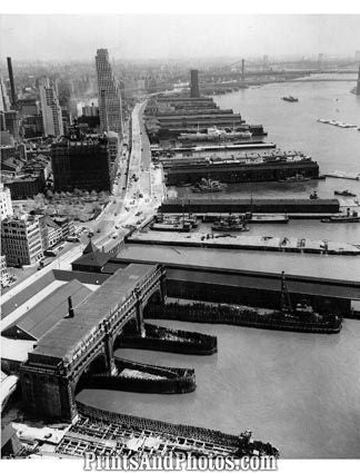 Governors Island Terminal 50s Aerial  1736