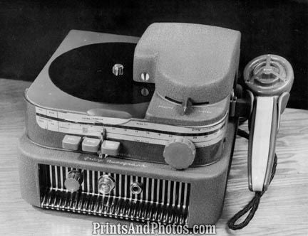 1st Electronic Audiograph Record  1778 1st Electronic Audiograph Record  1778