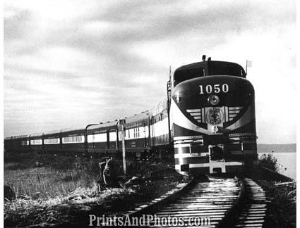 Alaskan Railroad Train  18940