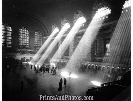 Interior Grand Central Station NY 19370