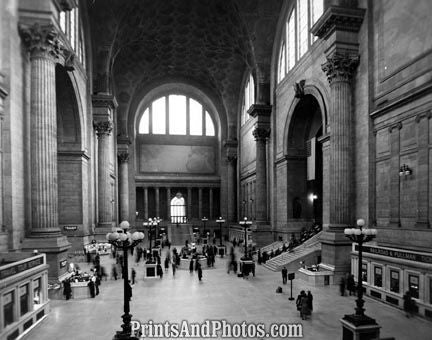PA Train Station New York  19650