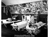 WWII  Army Troops Bunk Pinup Wall 2018