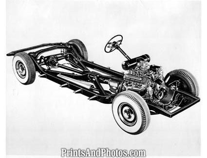 1950 Oldsmobile Chassis Auto  2087 - Prints and Photos