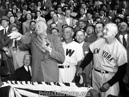 EISENHOWER Pitch Griffith Stadium  2200