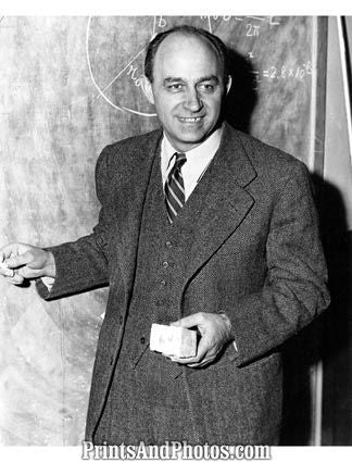 ENRICO FERMI Italian Nobel Prize Winner 2218